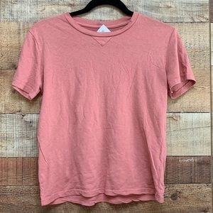 Brandy Melville J Galt Salmon Pink Tee